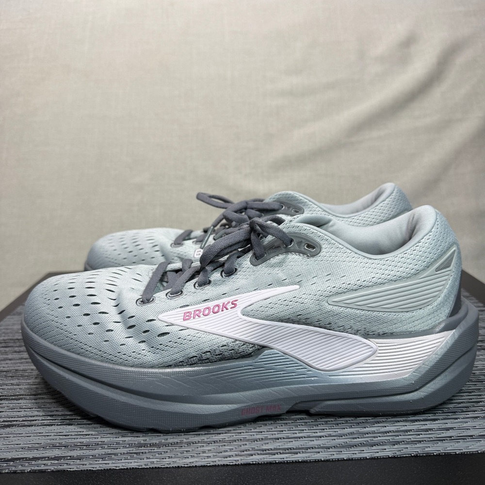 Brooks Ghost Max 3 Running Shoes - Womens 8.5 - Gray 1204571B062